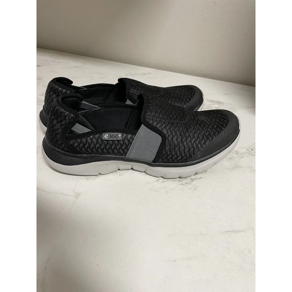 Easy Spirit e360‎ Esmyles Black Athleisure Slip On Women's Sz 10.5